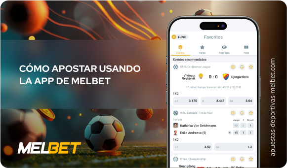 Cómo apostar usando la app de Melbet - Apuestas Deportivas Melbet