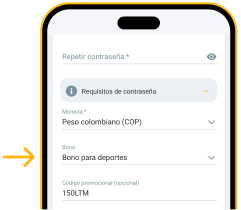 Escoge el tipo de bono - Apuestas Deportivas Melbet
