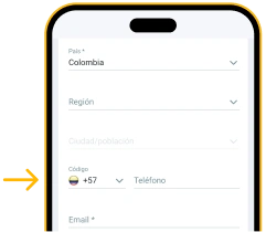 Pon tu número de teléfono - Apuestas Deportivas Melbet