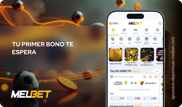 Tu primer bono te espera - Apuestas Deportivas Melbet